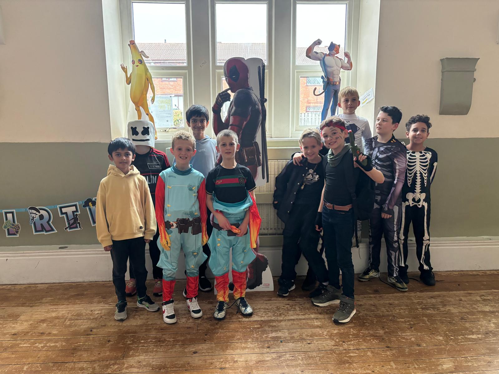 Fortnite themed Nerf party